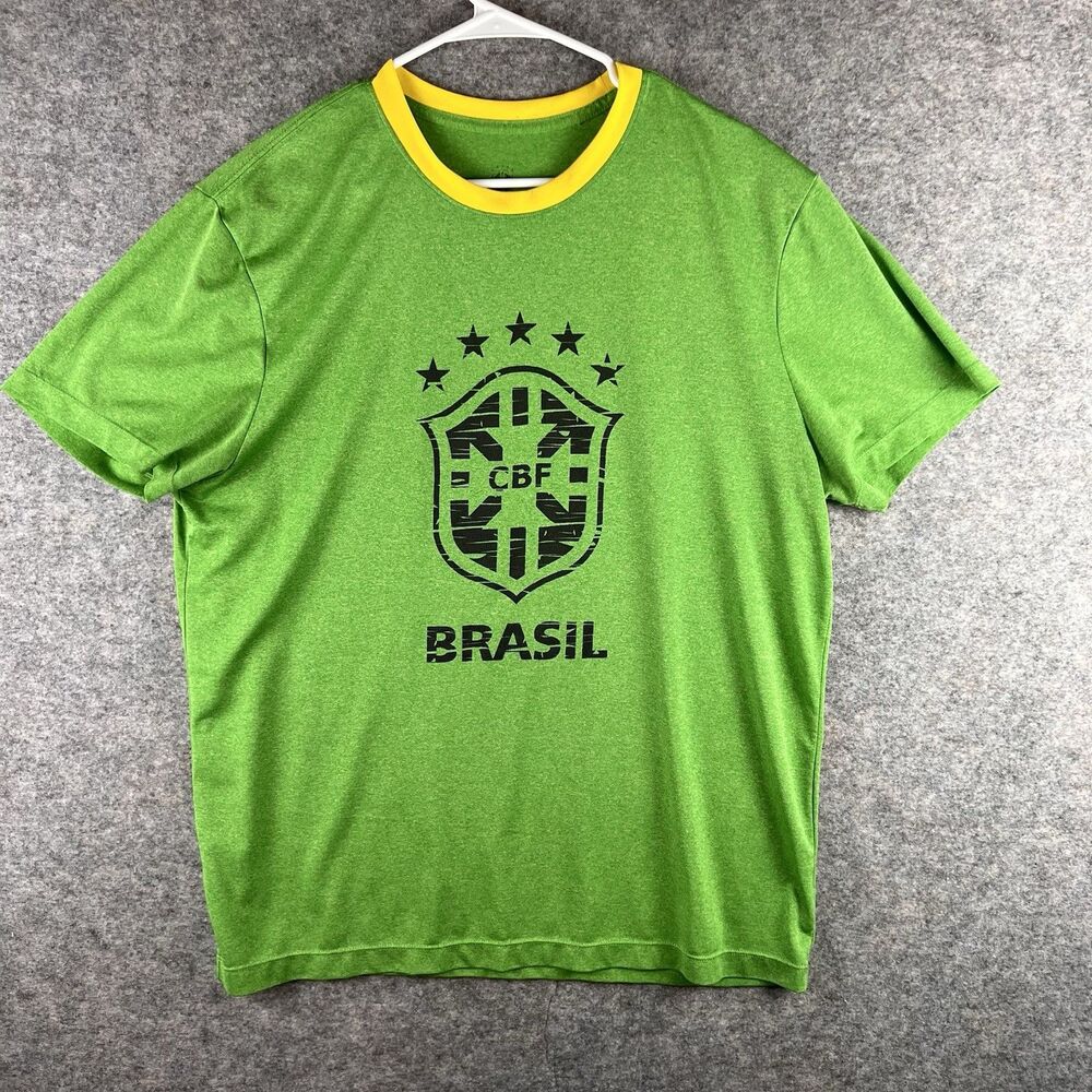 Brasil CBF Merchandise Men’s Xl Green Short Sleeve